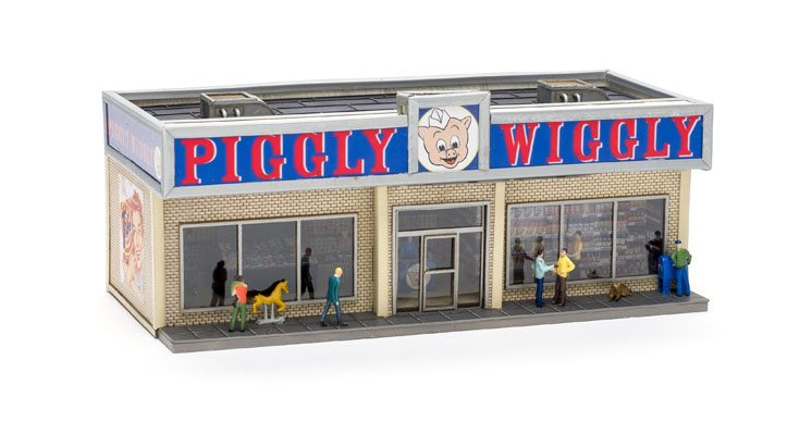 Menards HO scale Piggly Wiggly