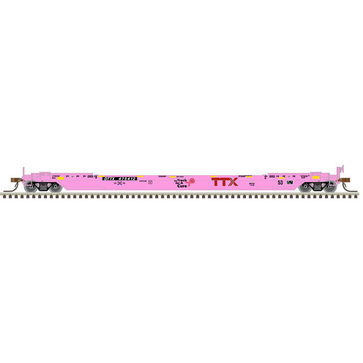 Atlas Model Railroad Co. N scale 53-foot rebuilt well car 