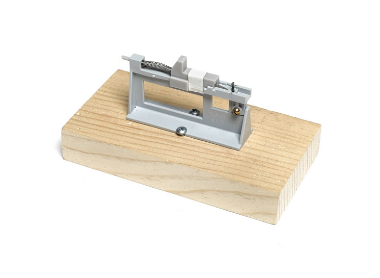 Micro-Trains Line coupler assembly jig