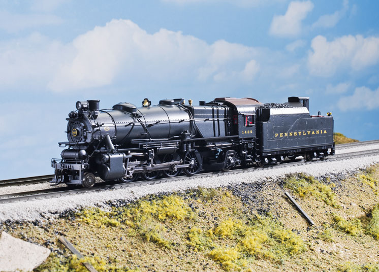 Broadway Limited Imports Paragon3 HO scale Pennsylvania class L1s 2-8-2 steam locomotive