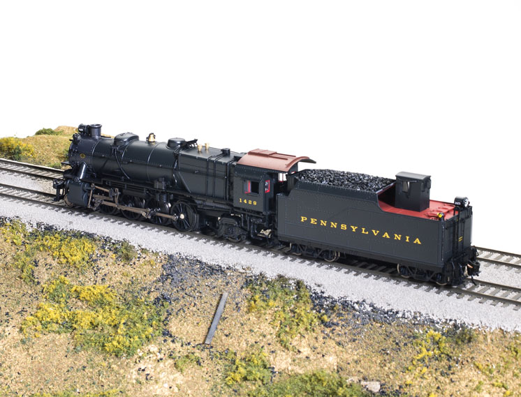 Broadway Limited Imports Paragon3 HO scale Pennsylvania class L1s 2-8-2 steam locomotive