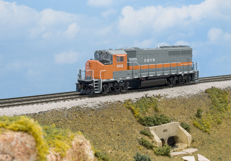 Atlas HO scale EMD GP40-2W