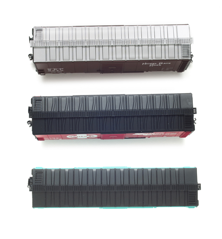 Walthers HO scale 40-foot boxcars