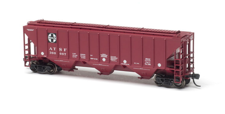 Trainworx N scale PS-2CD 4,427-cubic-foot covered hopper