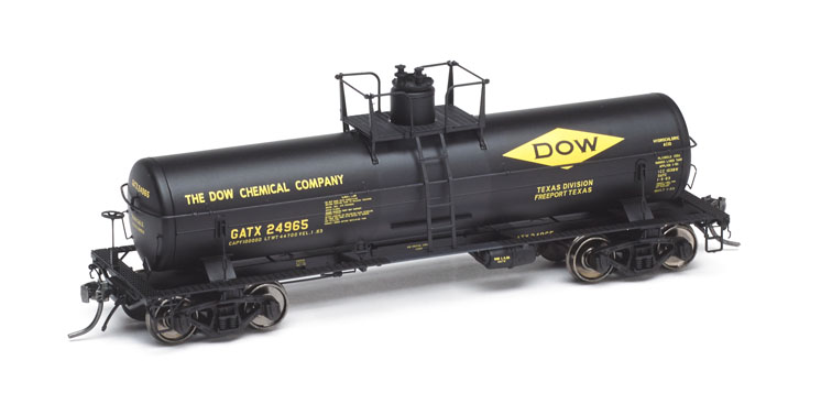 Tangent Scale Models HO scale 8,000-gallon acid tank car