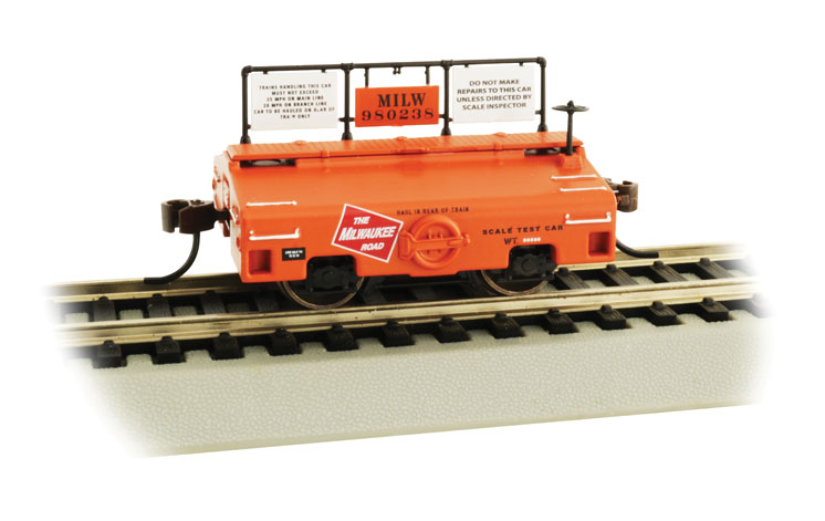 Bachmann Trains HO scale Milwaukee Roads scale test car