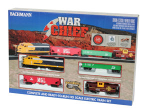 Bachmann HO scale War Chief train set