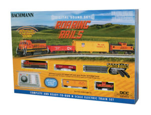 Bachmann N scale Roaring Rails train set