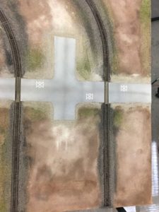 Using grout to model soil