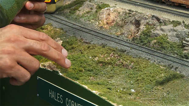 How to use ground foam in your model train layout