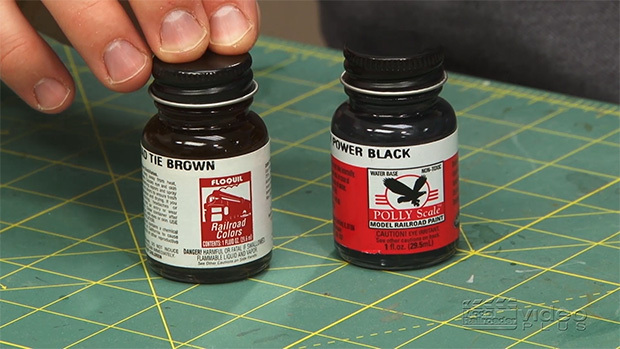 Paints for model railroads