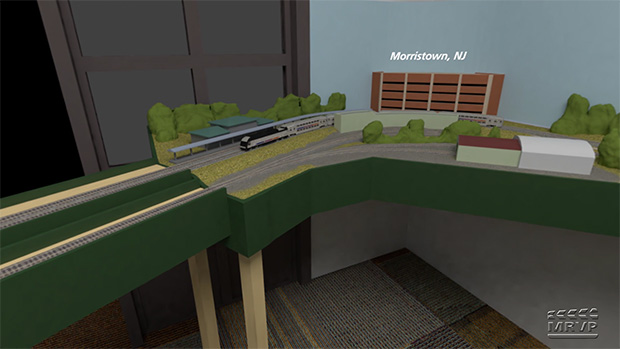 3D Track Plans: The HO scale Morristown & Erie Railway