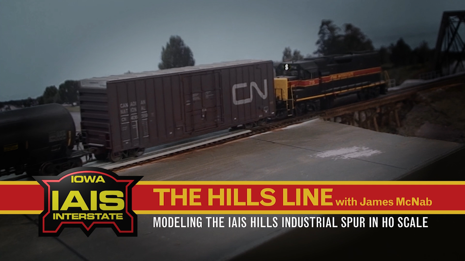 The Hills Line with James McNab: Introducing the IAIS Hills Industrial Spur in HO scale