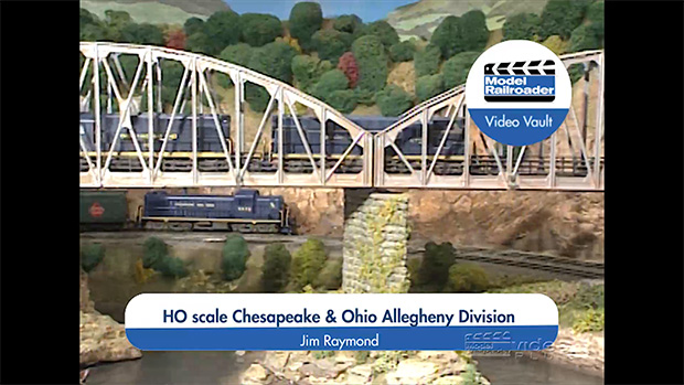 MRVP Video Vault – Layout Tour: Jim Raymond’s HO scale C&O Allegheny Division