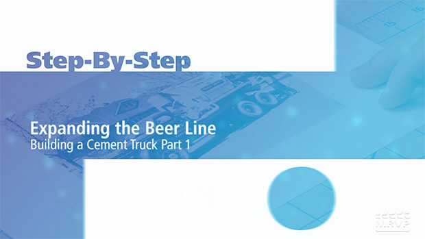 Video Step by Step: Expanding the Beer Line – Building a cement truck, Part 1