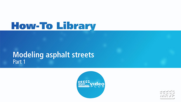 How-to Library: Modeling asphalt streets – Part 1