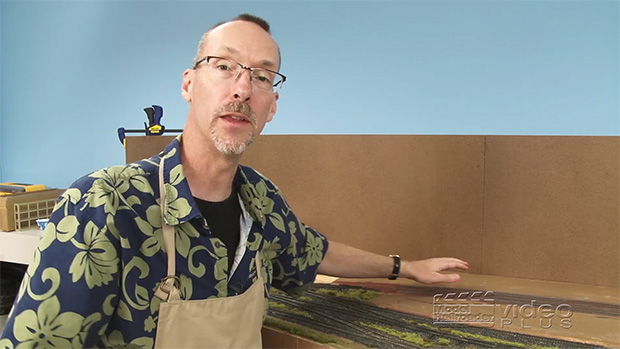 Winston-Salem Southbound Series: Installing a hardboard backdrop – Part 2