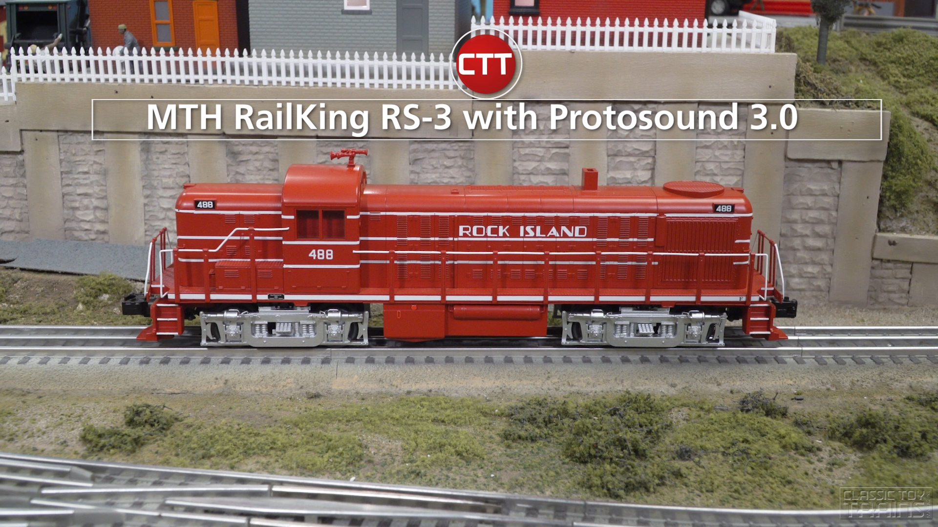 MTH RailKing Alco RS-3 diesel locomotive
