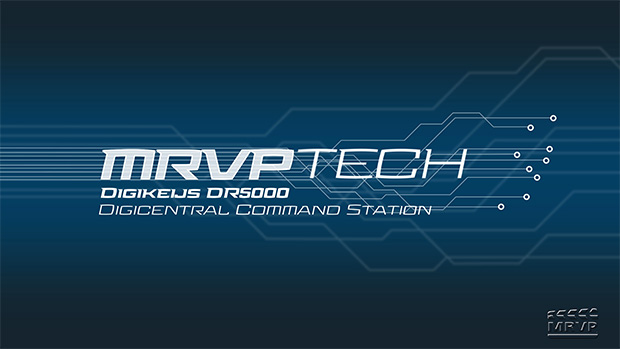 MRVP Tech: Digikeijs DR5000 Command Station Demo