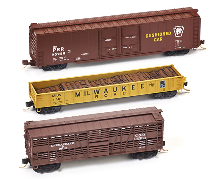 MicroTrainsLineCoNscaleassortedfreightcars