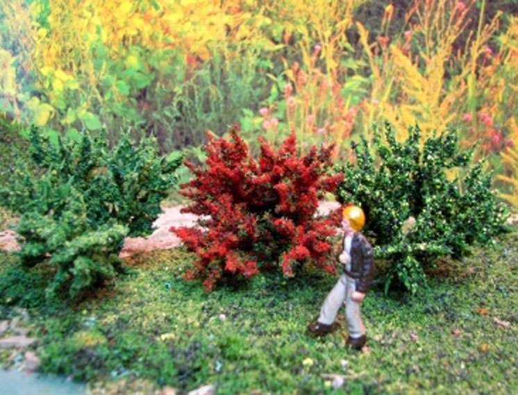 ModelBuildersSupplyOscaleto1scalefloweringgardenshrubs