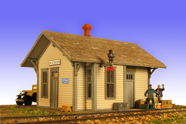 Monroe Models HO scale Hickson Depot kit