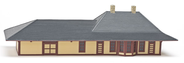 Monroe Models HO scale Soo Line standard first class depot