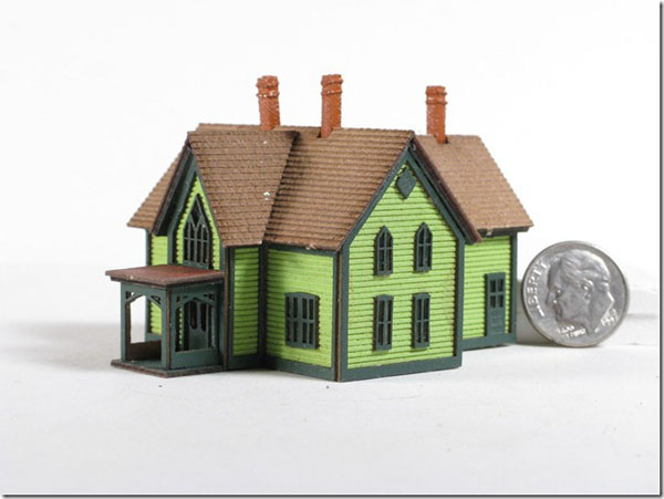 Monroe Models Z scale Ellies house