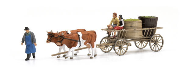 Paul M. Preiser GmbH HO scale wine wagon