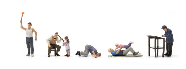 Preiser GmbH HO scale assorted figures