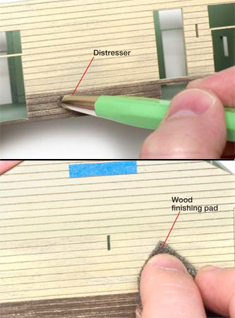 Step4Distresserandfinishingpadweathering