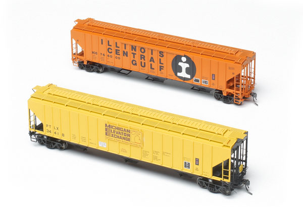Tangent Scale Models HO scale PullmanStandard PS2CD 4750cubicfootcapacity covered hopper
