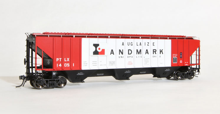 TangentScaleModelsHOscalePullmanStandard4750cubicfootcapacitycoveredhoppers