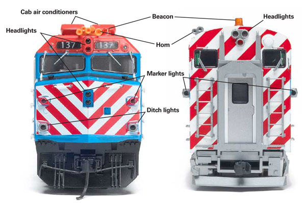 Kato USA HO scale Metra equipment ModelRailroader