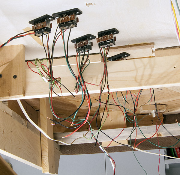The plywood base of Bakersfield Yard in contrast is elevated on risers