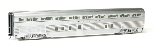 Walthers HO scale Budd 85-foot Hi-Level 72-seat coach