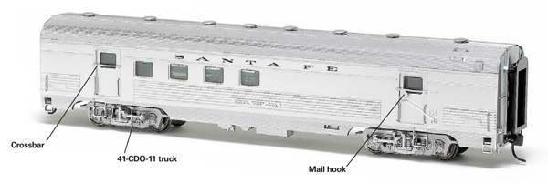 Walthers HO scale Santa Fe RPO