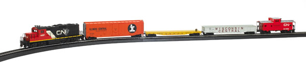Walthers HO scale Trainline Railtech train set