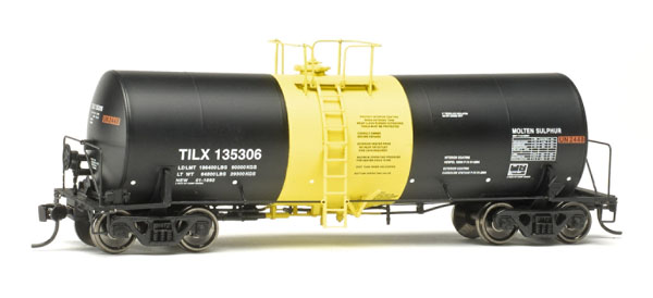 WalthersHOscale14000gallonsulfurtankcar