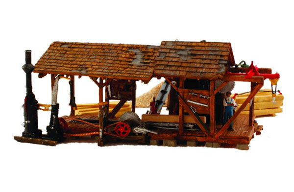 Woodland Scenics HO scale Buzzs Sawmill