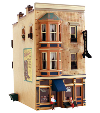 Woodland Scenics N scale J.W. Cobbler. Factory-assembled and decorated plastic structure