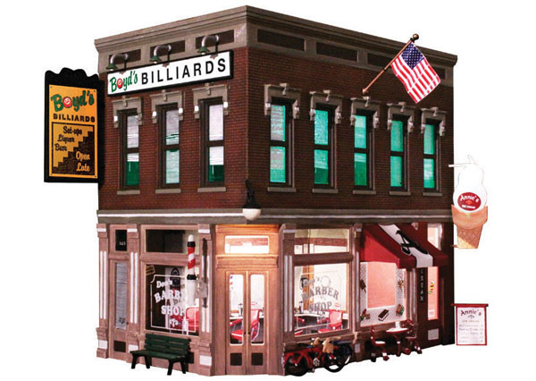 Woodland Scenics O scale Corner Emporium