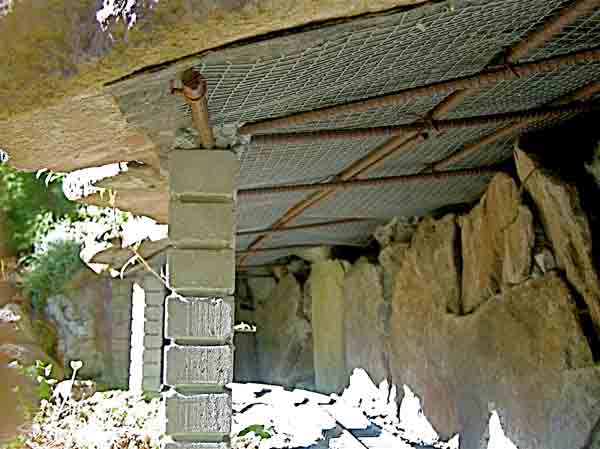 inside view of model tunnel