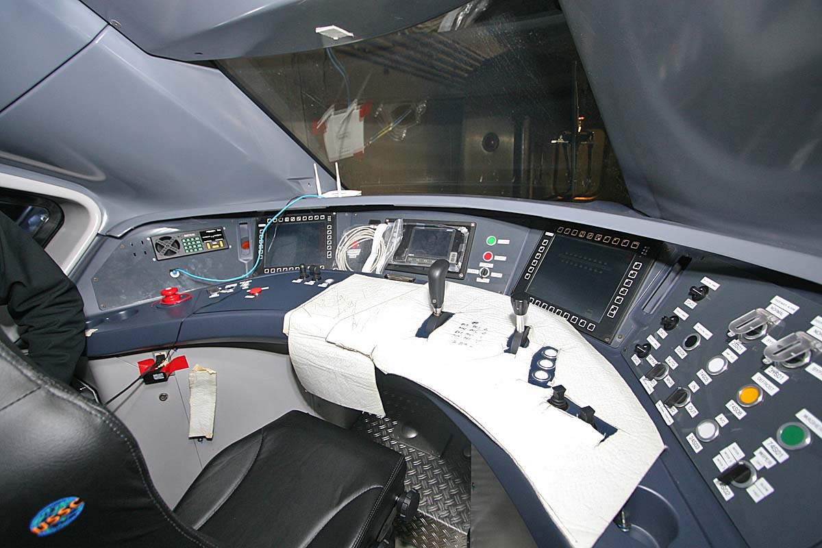 Cab of New Acela