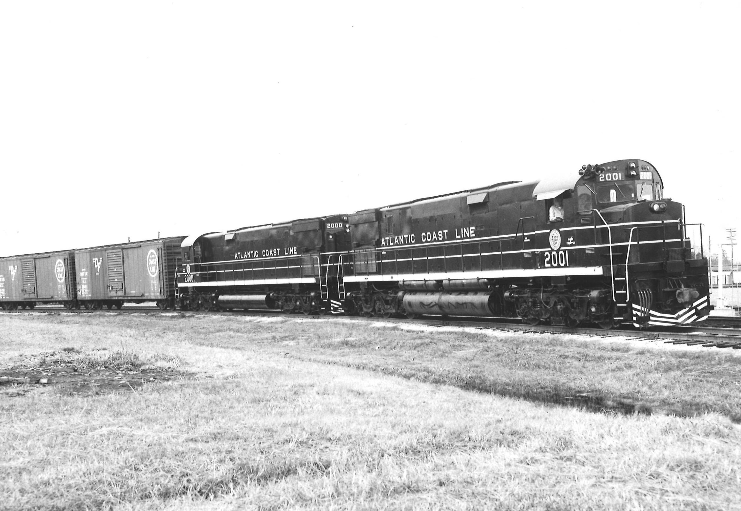 diesel freight train