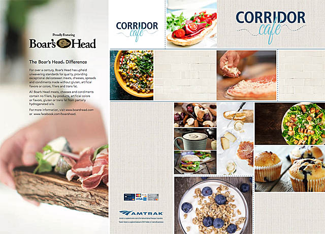 AmtrakCorridorCafemenu