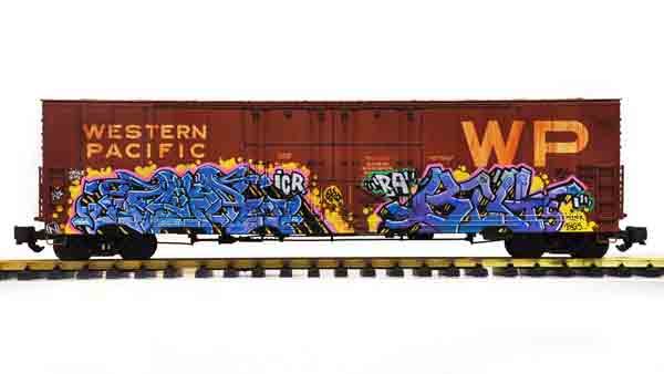 red with weathering