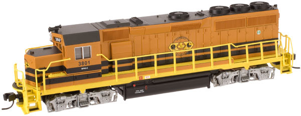 Atlas HO scale GP40 2 diesel locomotive ModelRailroader
