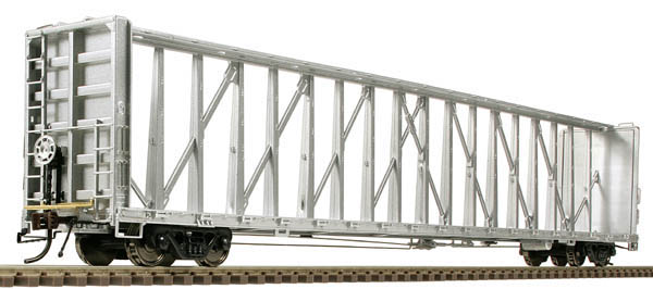 Atlas Model Railroad Co. HO scale 73-foot center-beam bulkhead flatcar