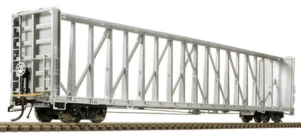 Atlas Model Railroad Co. HO scale 73-foot center-beam bulkhead flatcar